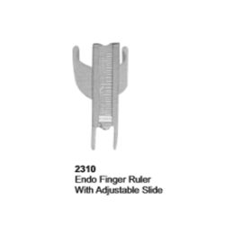 Endo Finger Ruler With Adjustable Slide 2310