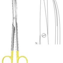 Operating And Dissecting Scissors TC 02-422-16