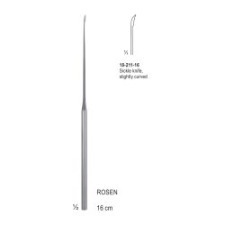 Micro Ear Raspatories And Probes Ear Sickle knives – Circular Cutting Knife 18-211-16