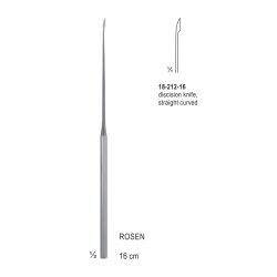 Micro Ear Raspatories And Probes Ear Sickle knives – Circular Cutting Knife 18-212-16