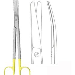 Aquila Scissors And Uterine Scissors TC 02-446-23